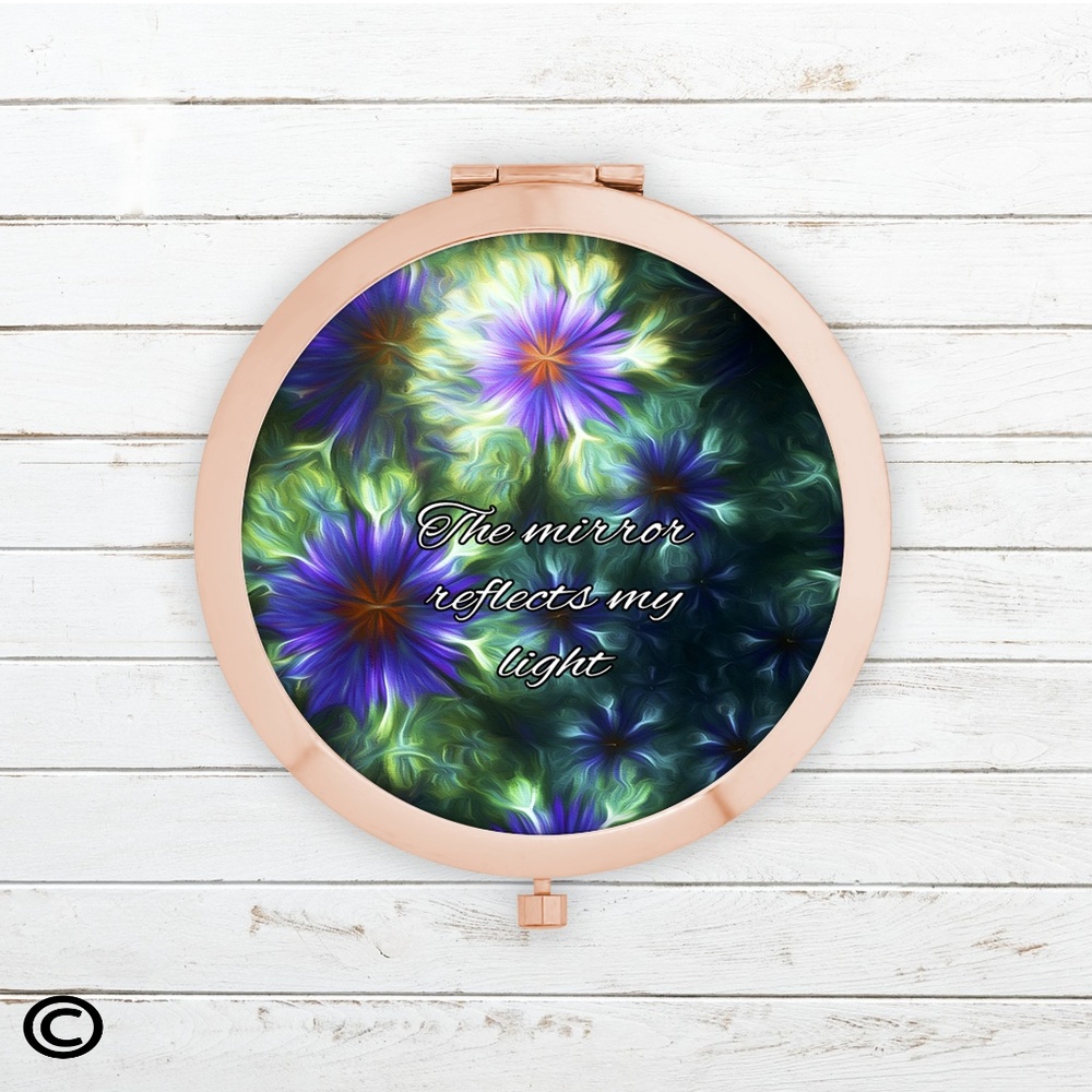Funny Motivational Compact Mirrors
